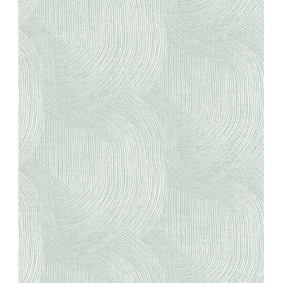 Folly Champagne Zen Swirls Wallpaper
