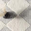 Tapis treillis Marissa pour le salon, la chambre et la cuisine, blanc cassé / gris-753644959