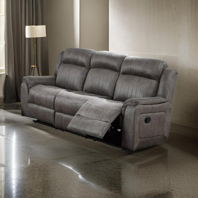 Aaydan 38'' Faux Leather Power Reclining Sofa