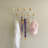 Joyelle Metal Wall 14 - Hook Wall Mounted Coat Rack-349905409