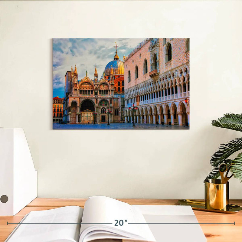 Kavia Saint Mark's Square, 8" H x 12" W