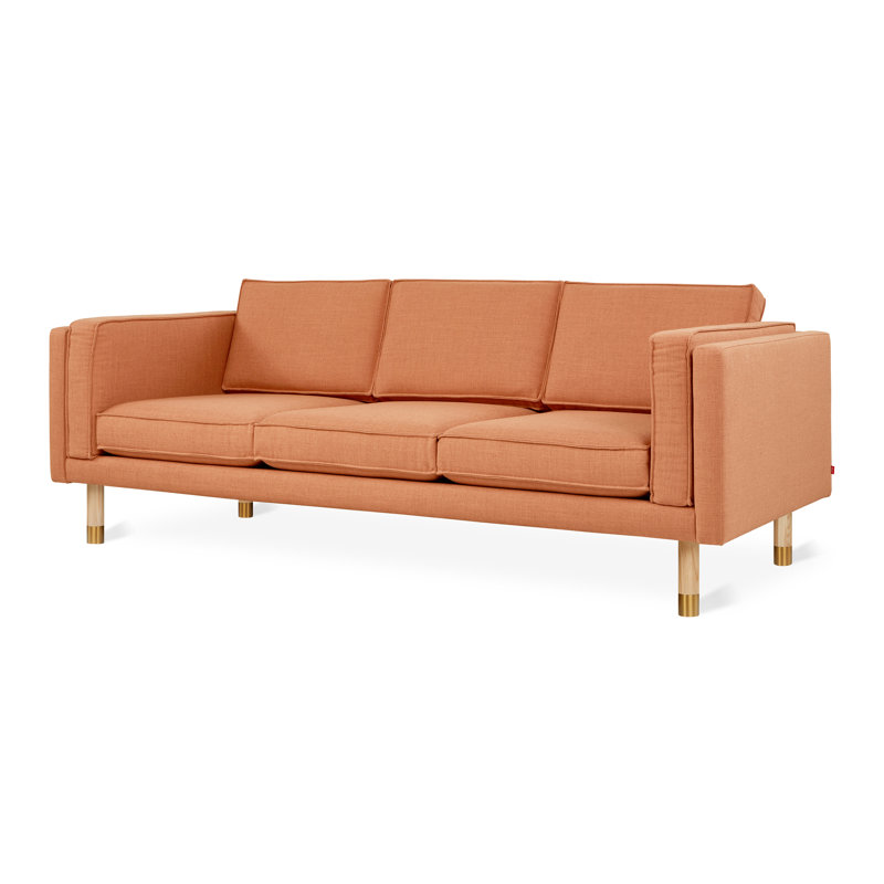 Augusta Sofa Funfetti Galaxy Walnut Pewter, Caledon Sedona Linen