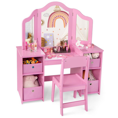 Antonella Dressing Table with Mirror