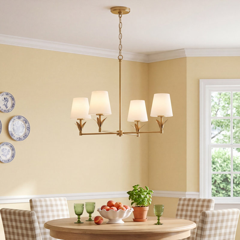 Gainesville 4 - Light Dimmable Classic / Traditional Chandelier