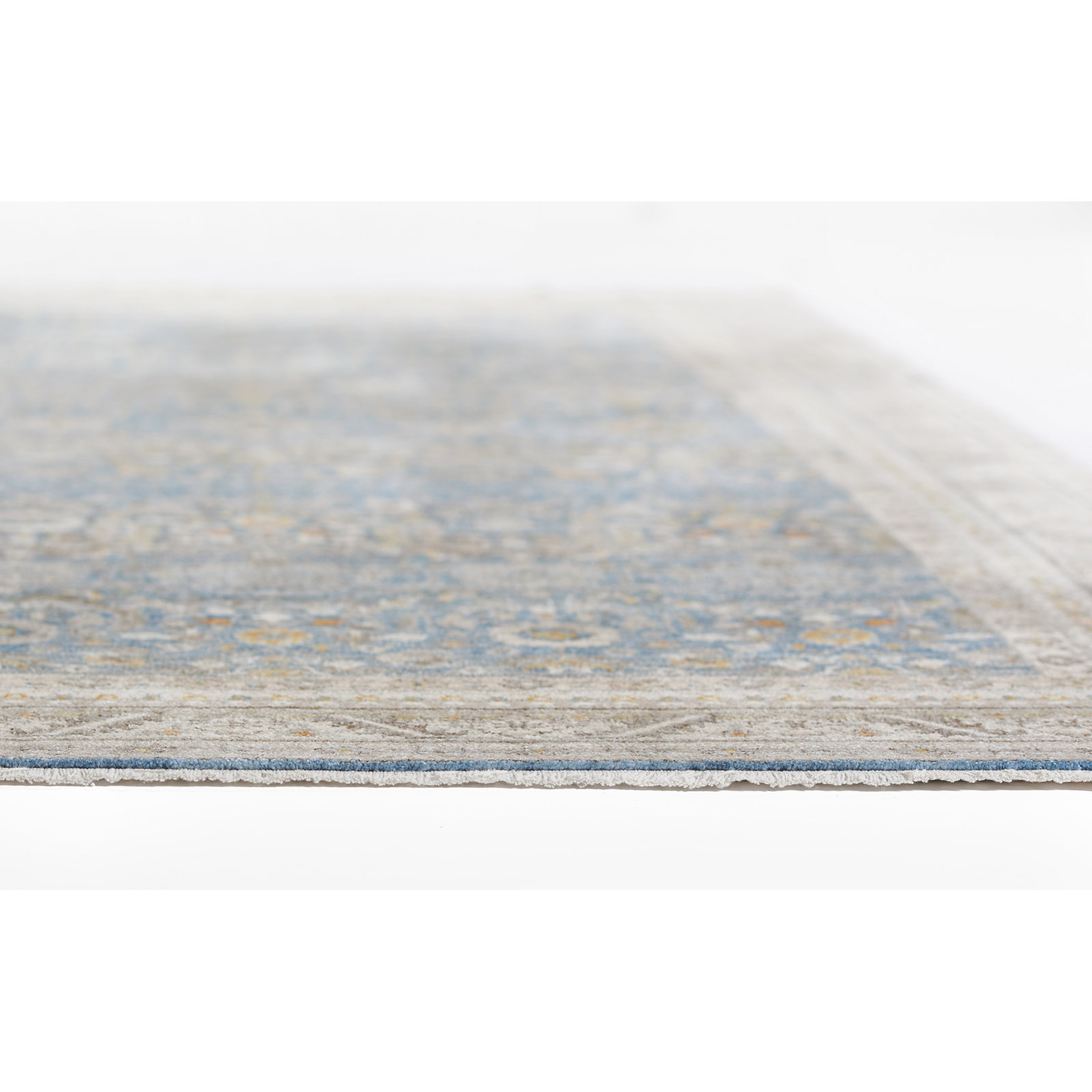 McKellen Blue Oriental Rug, Runner 2'6" x 8'