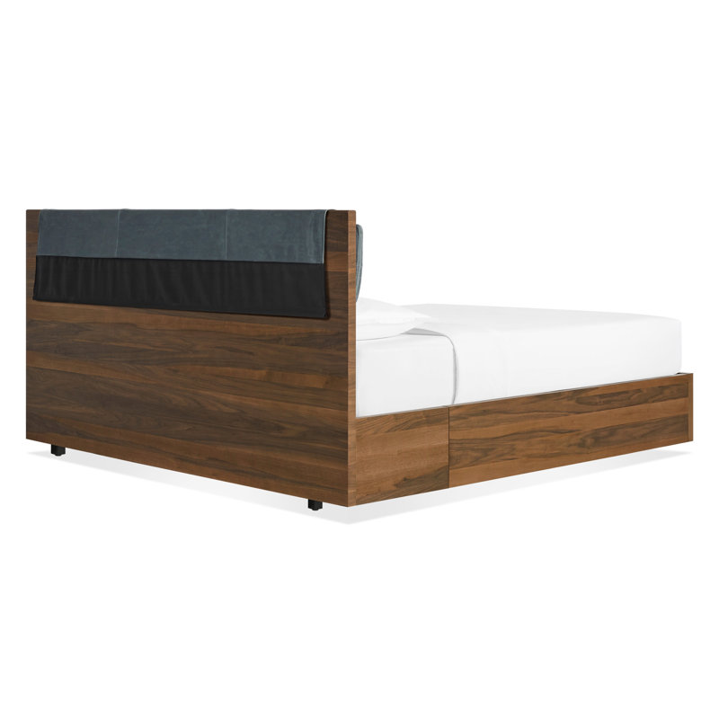 Homecoming Outdoor Bed, King, Camel Genuine Leather