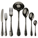 Coccodrillo 51 - Piece Stainless Steel Flatware Set - Service for 12