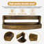 Wine Bottle Rack Brown