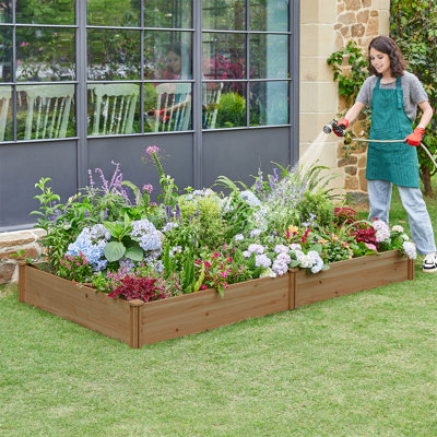 Wooden Raised Garden Bed