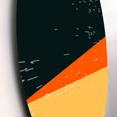 Abstract Wall Decor on Metal