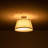 Nyjel Classical 4 - Light Linen Tapered Drum Semi Flush Mount-602705486-577421154