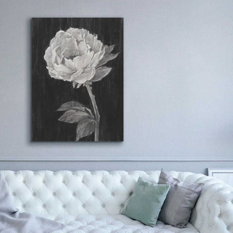 «Flowers 2» par Ethan Harper, art mural sur toile, H 54 po x l 40 po