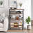 4-Tier Rolling Utility Cart with Wheels