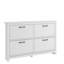 Limestone 24 Pair 4 Door Flip Down Shoe Storage-93266830