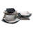Eclipse 18 Piece Ceramic Dinnerware Set - Service for 6