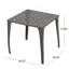 Table d'appoint d'extérieur 18 po KAI_61113.00
