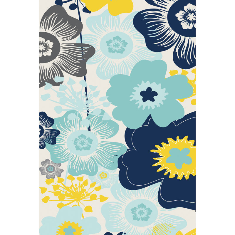 Burst I by Nicole Ketchum - Wrapped Canvas Painting, 30cm H x 20cm W