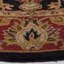 Tapis oriental en laine / coton / latex touffeté à la main Balthrop en noir / orange-19264752