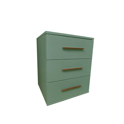 Pamel 45cm W Manufactured Wood Bedside Table