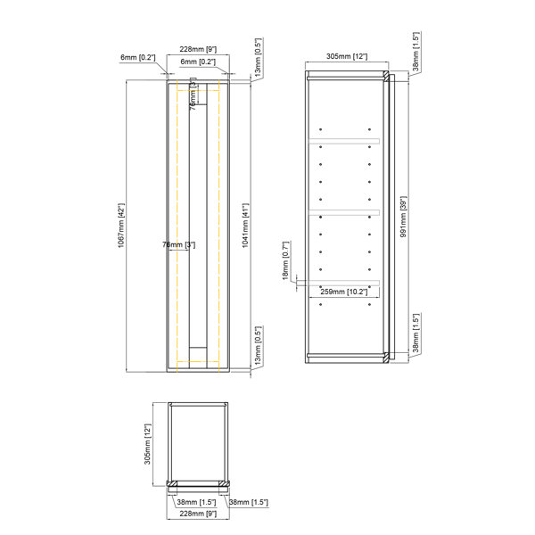Dimensions du produit