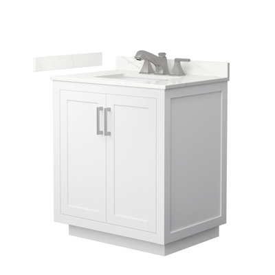 Miranda 30" Freestanding Single Bathroom Vanity with Quartz Top