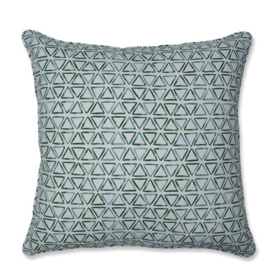 Coussin en coton Painted Triangles