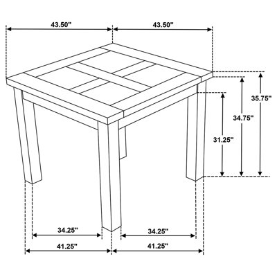 Table de salle à manger Cressley