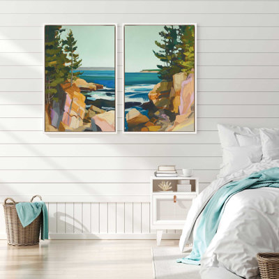" Seacliff Whispers " by Azure Artisanal Studio 2 - Pieces