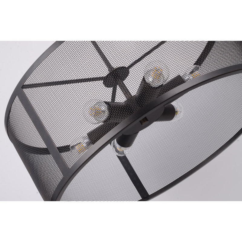 Mercouri 6 - Light Dimmable Drum Chandelier