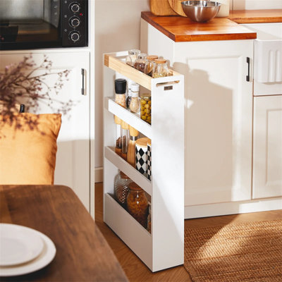 Wood Bar Cart