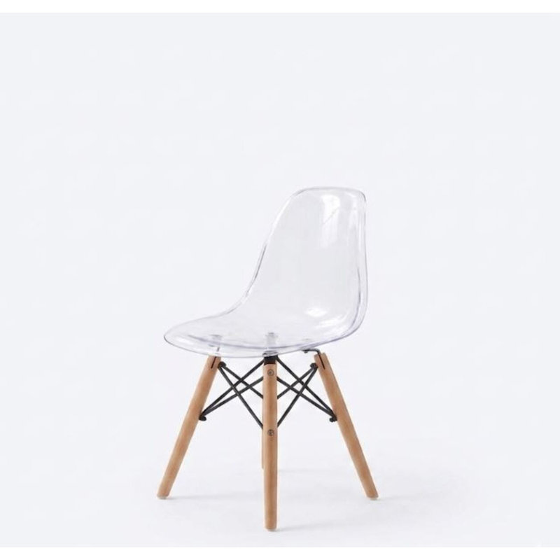 Lola Kids Chair, Clear