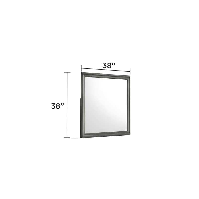 Ensemble de chambre à coucher rembourrée 4 pièces avec tête de lit DEL Blaze, Simple, Gris métallisé