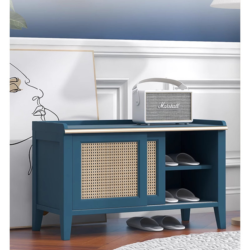 Rangement pour 8 paires de chaussures, Marine