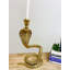 Metal Tabletop Candlestick with Candle Included