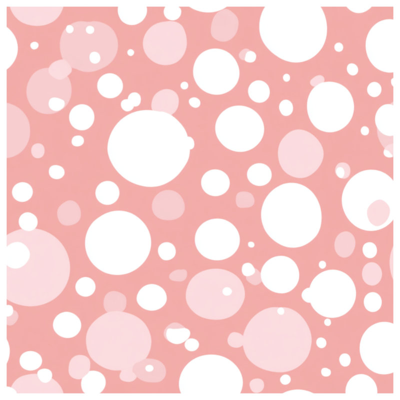 Couvre-lit matelassé à pois rose et blanc toutes tailles, Très grand lit