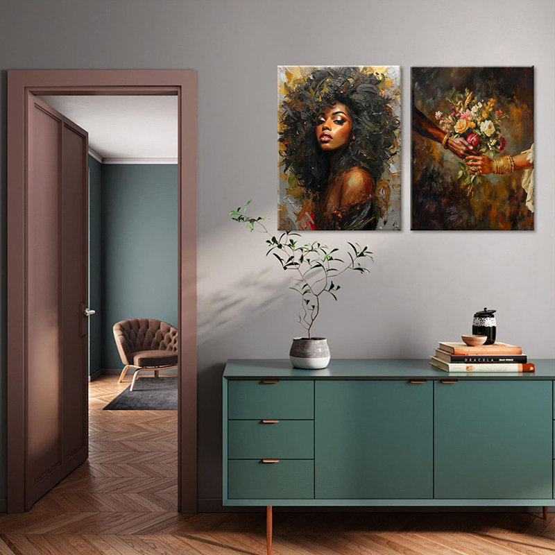 2 Piece Wrapped Canvas Print