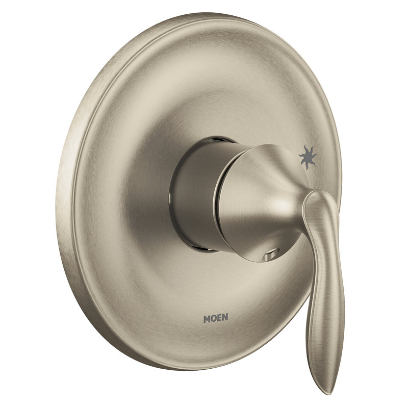 Eva Thermostatic Valve, Brushed Nickel