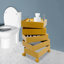 Armoire de rangement Table de chevet pivotante avec 4 roulettes-49796284
