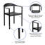 Chaise empilable en plastique Bryar-23840524