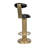 Sedes Swivel Upholstered Counter Stool with Steel Frame-61272600
