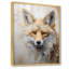 «Minimalisme beige renard Portait», reproduction d'art sur toile-1475620974-1475620964