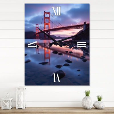 San Francisco Golden Gate Dream II - California Wall Clock