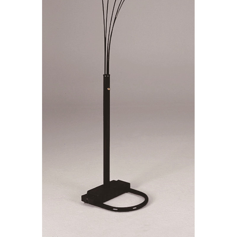 Lampe de plancher de style moderne avec abat-jour paon classique 1 pièce 82 po