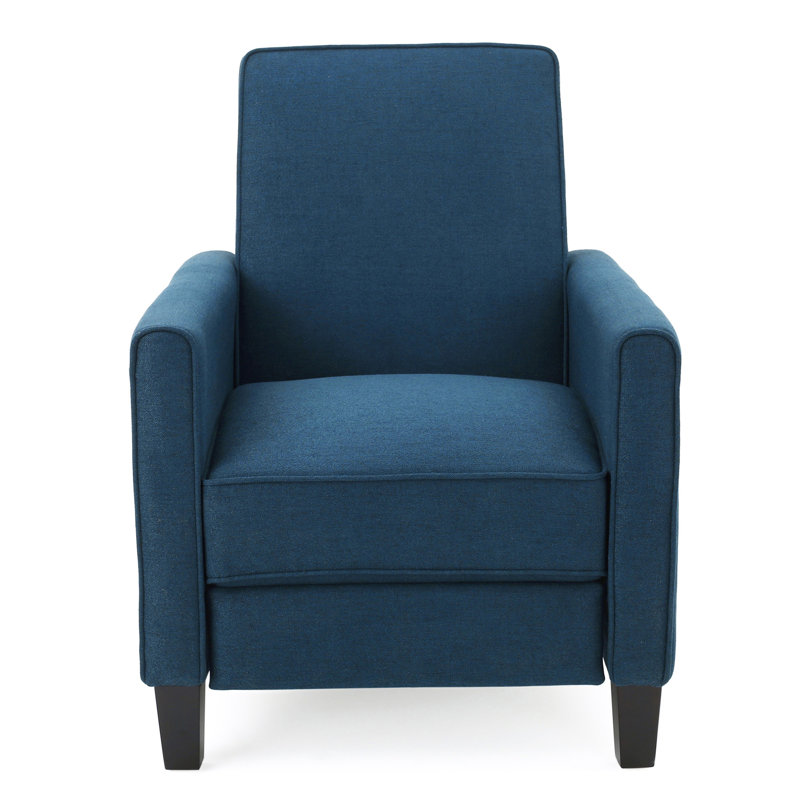Chaise à dossier en tissu bleu marine pour décoration intérieure élégante, Marine