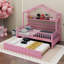 Lit simple pour enfant avec gigogne Olga-293859499