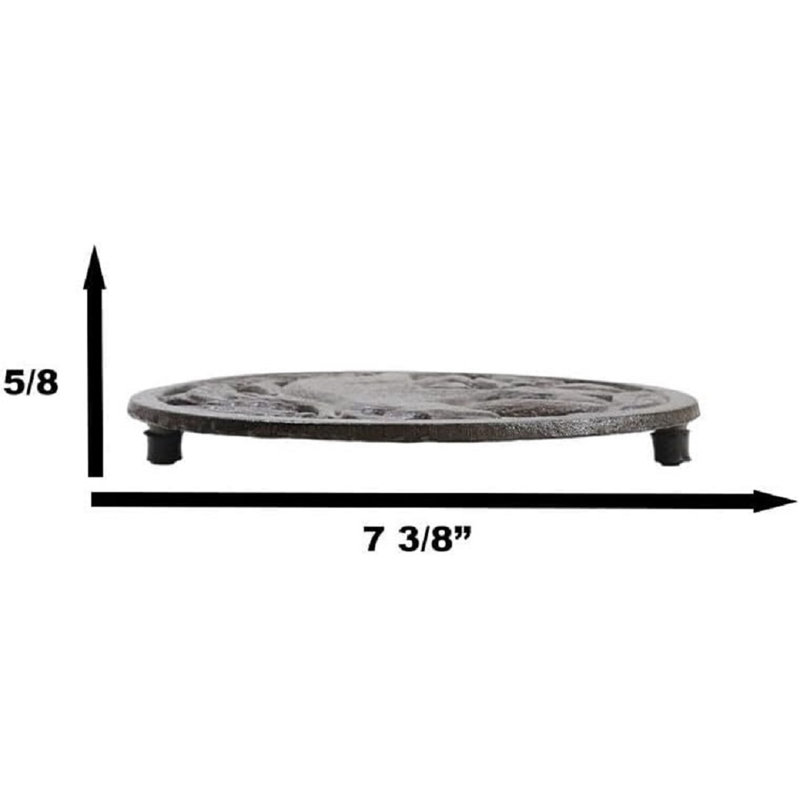 Harishankar Resin Round Piece Trivet