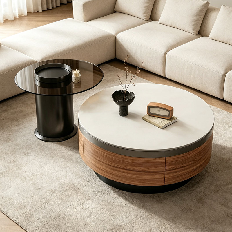 Table basse French Minimalist Luxury