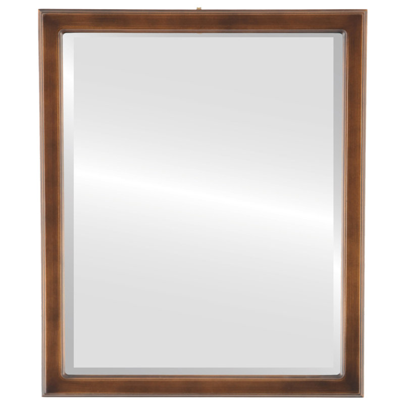 Miroir décoratif biseauté traditionnel Midville, 25 po x 21 po
