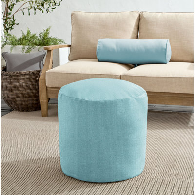 Repose-pieds d'extérieur rembourré avec coussin Sunbrella®