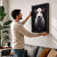 Distinguished Cow Modern - Print-136671049-136671050